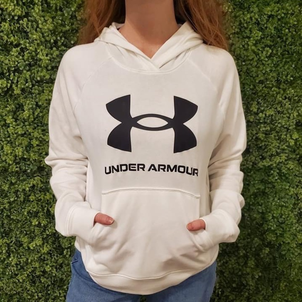 White Under Armour Hoodie- New With Tags